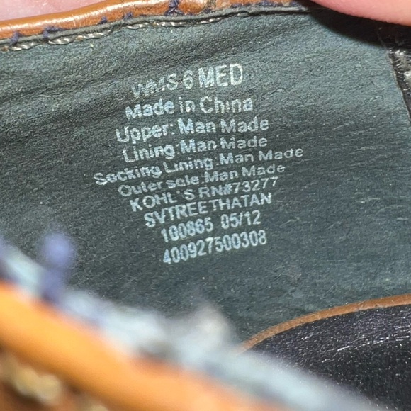 Simply Vera Vera Wang Camel Brown Peep Toe Fringe Tassel Pump Heels Size 6 - Picture 5 of 8